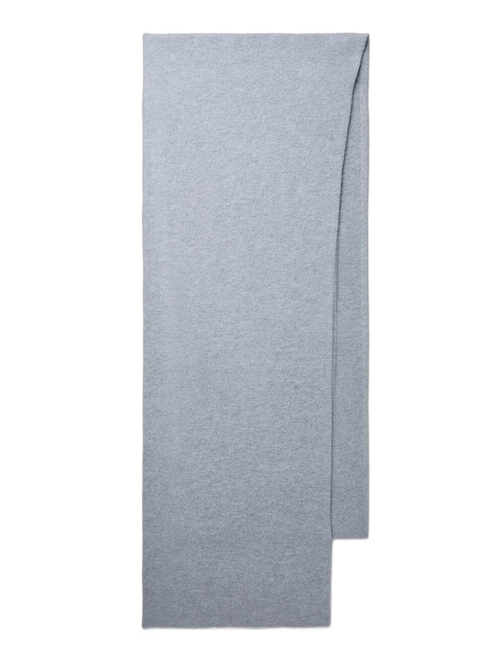 ALO Yoga Merino Wool Oversized Scarf Hazy Heather Grey Buttery Soft Cozy Feel 96